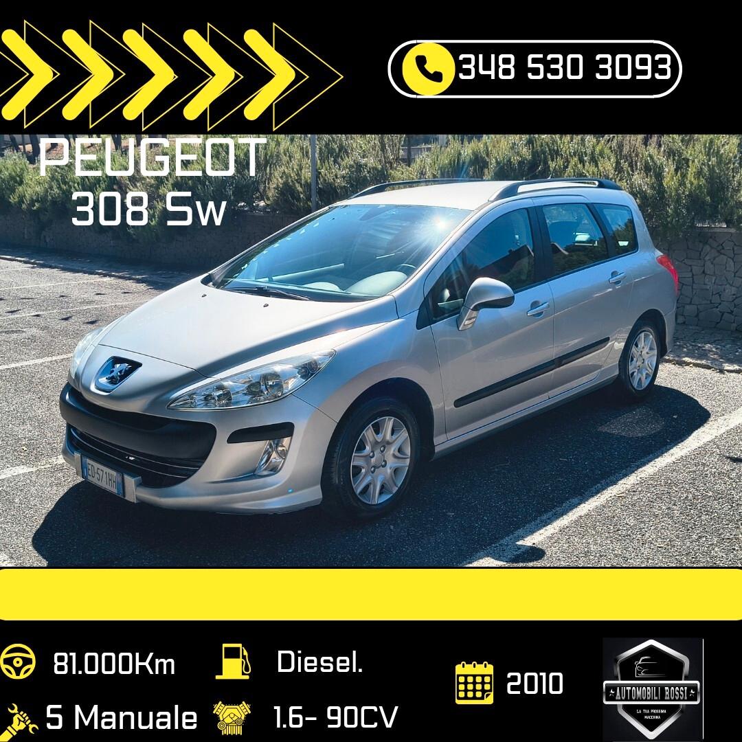 Peugeot 308 1.6 8V HDi 93CV SW Premium