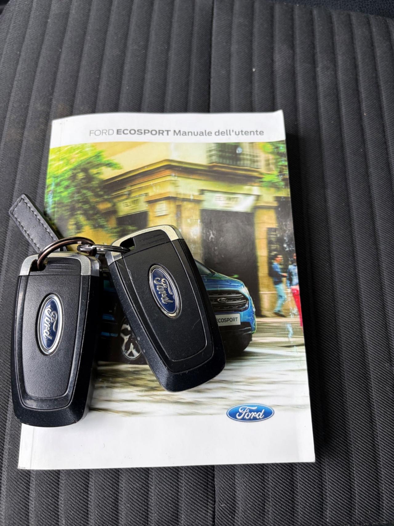 EcoSport 1.0 BENZINA 2019 79MILA KM INCIDENTATO