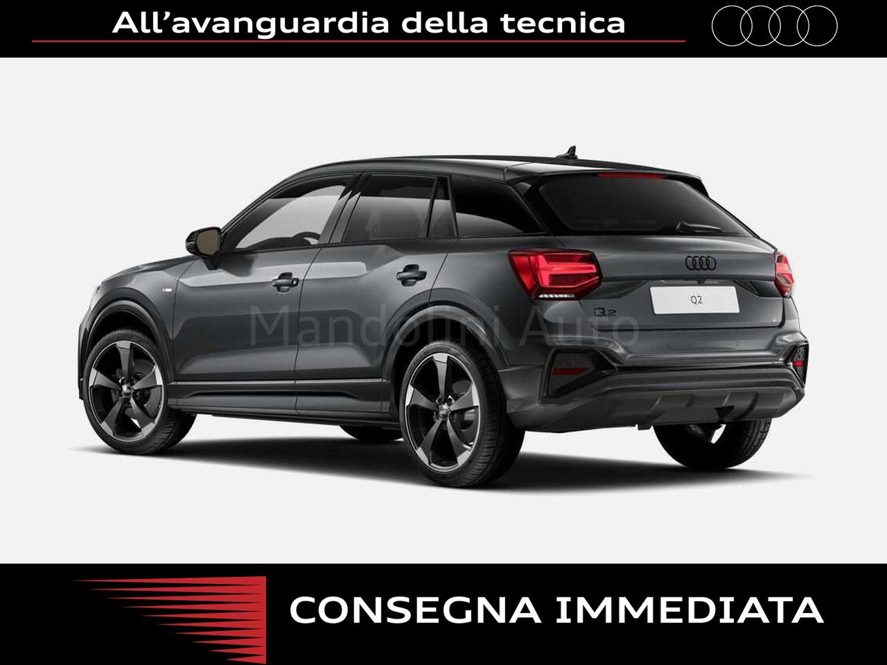 Audi Q2 35 2.0 tdi identity black s tronic