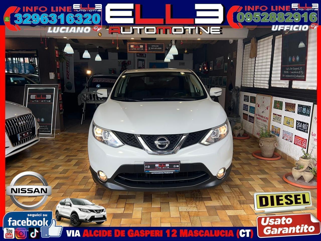 NISSAN QASHQAI 1.6 DCI 4x4 GANCIO TRAINO