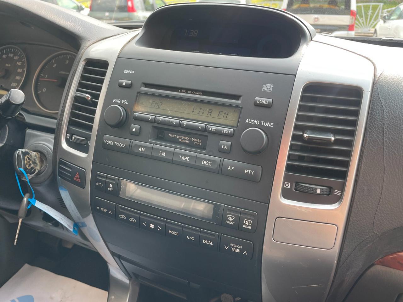Toyota Land Cruiser 3.0 D-4D 3 porte Sol MANUALE+GANCIO