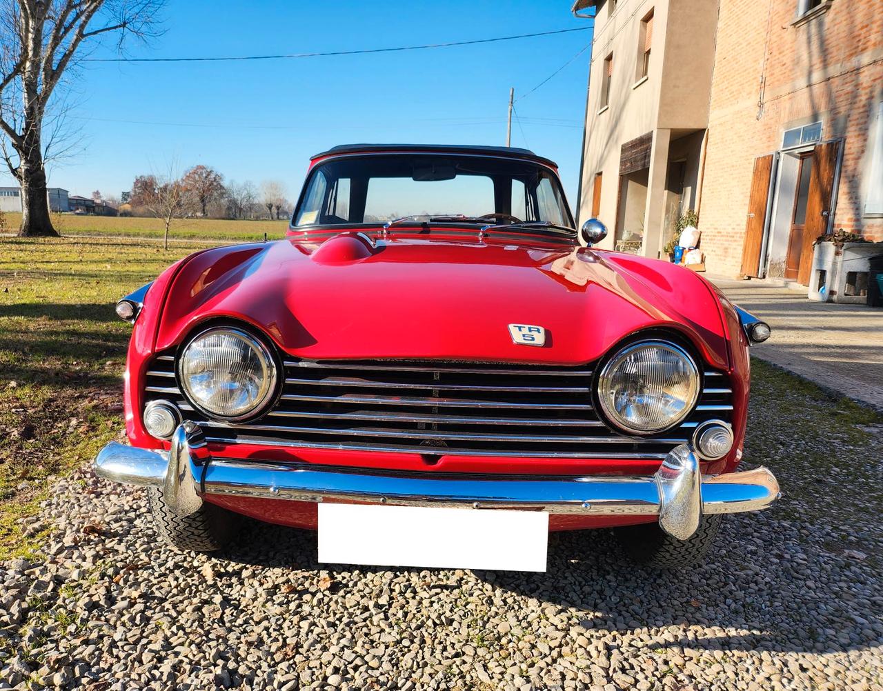 Triumph TR5 P.I. 2500cc Roadster 1968 - ISCRITTA ASI