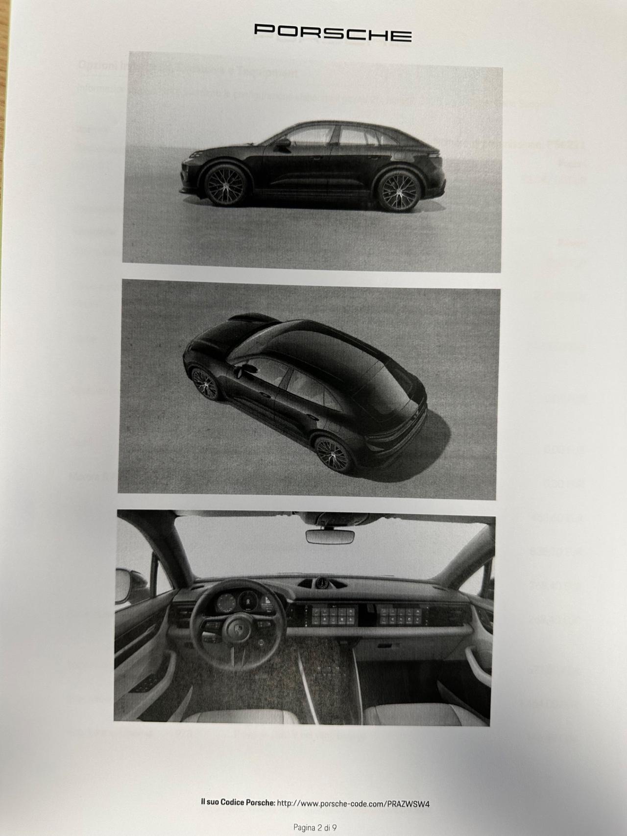 Porsche Macan 4 possibilità noleggio no scoring