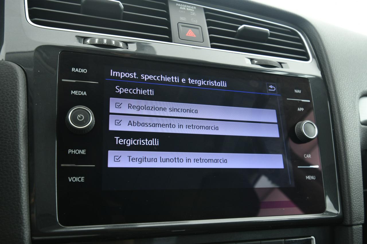 VOLKSWAGEN Golf 5p 1.6 tdi Highline 115cv dsg X COMMERCIANTI ACC+LED