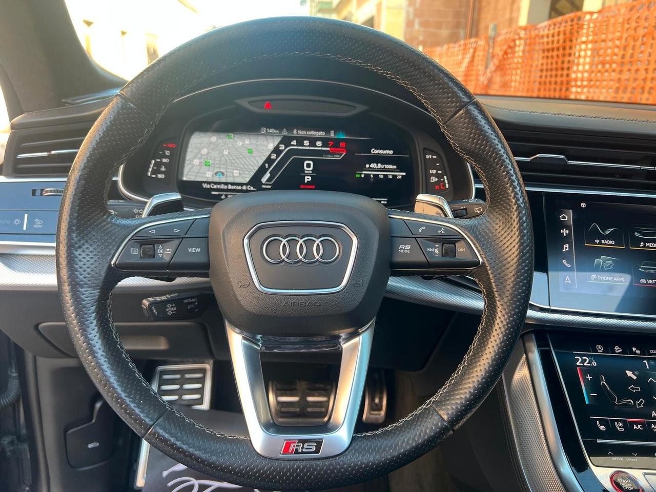 AUDI RSQ8 4.0 V8 MHEV QUATTRO TITRONIC 600CV TETTO PELLE NAVI ANNO 2021