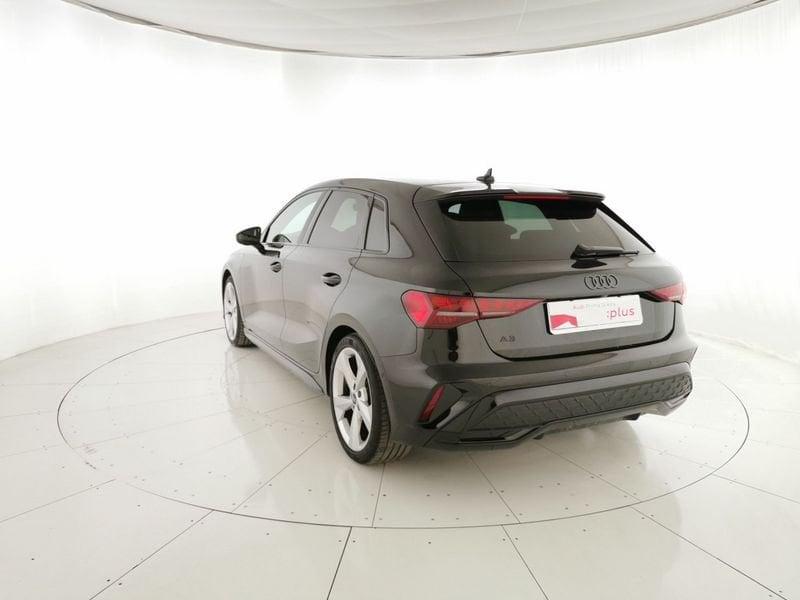 Audi A3 Sportback 2.0 tdi S line edition 150cv s-tronic