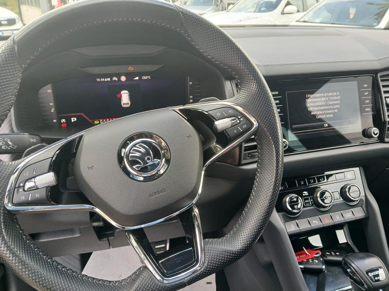 Skoda Kodiaq 2.0 TDI EVO SCR 200CV 4x4 DSG 7 posti Sportline