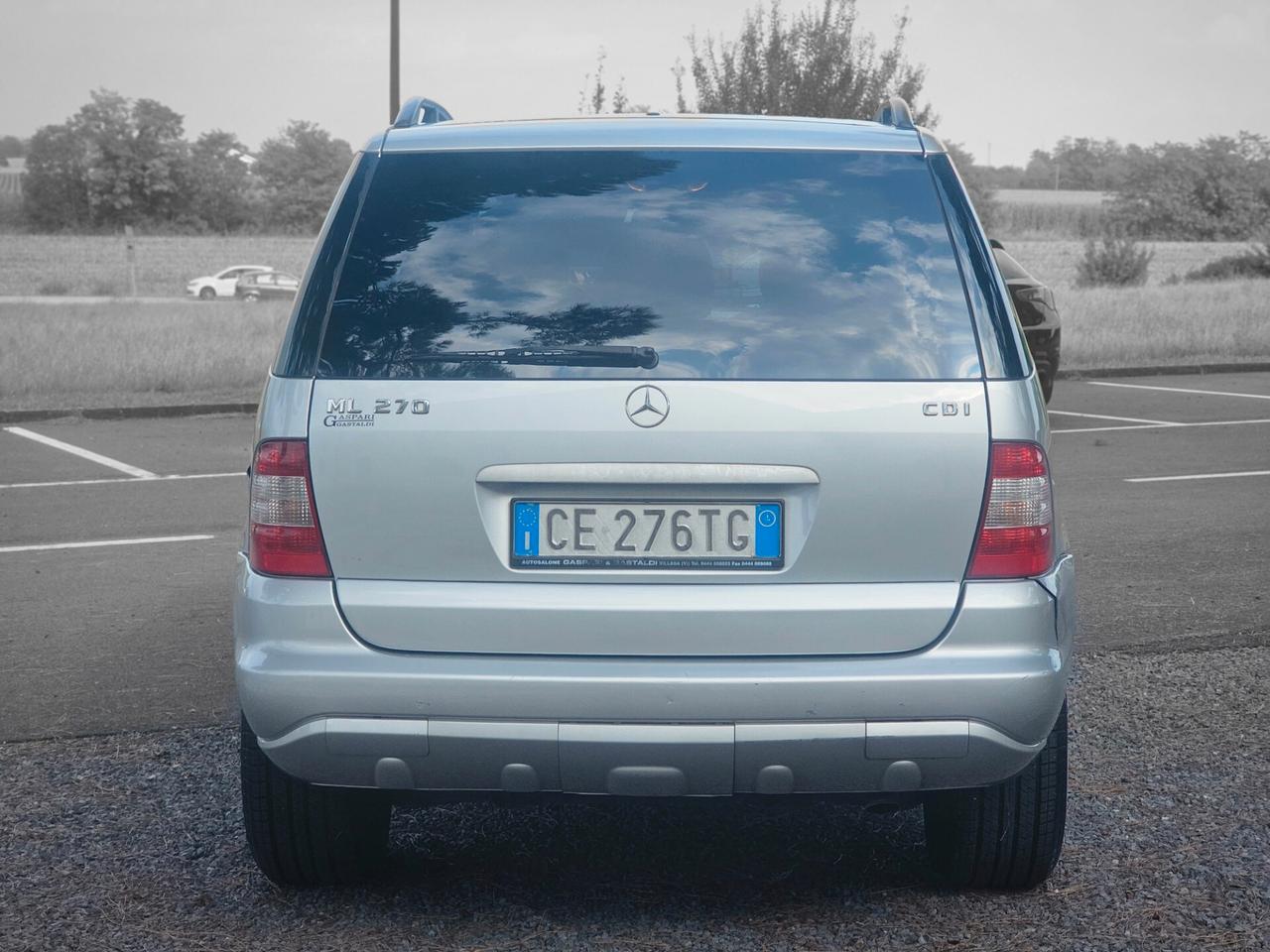 Mercedes-benz ML 270 turbodiesel UNICO PROPRIETARIO