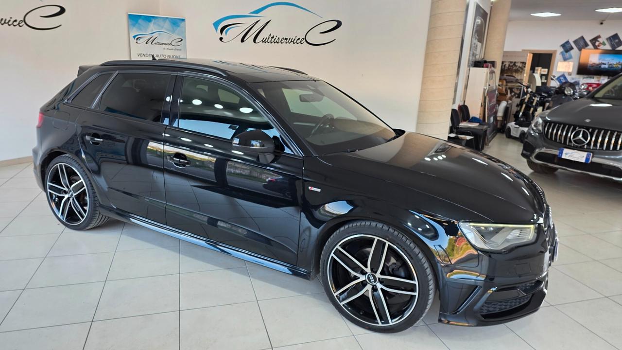 Audi A3 SPB 2.0 TDI 184 CV S tronic S Line quattro TETTO