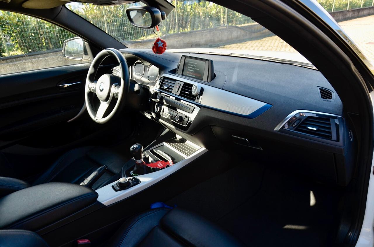BMW 116d MSPORT 3p 116cv MANUALE, EURO 6C, UFF ITALIANA, SERVICE BMW, PELLE, FULL LED, PERMUTE