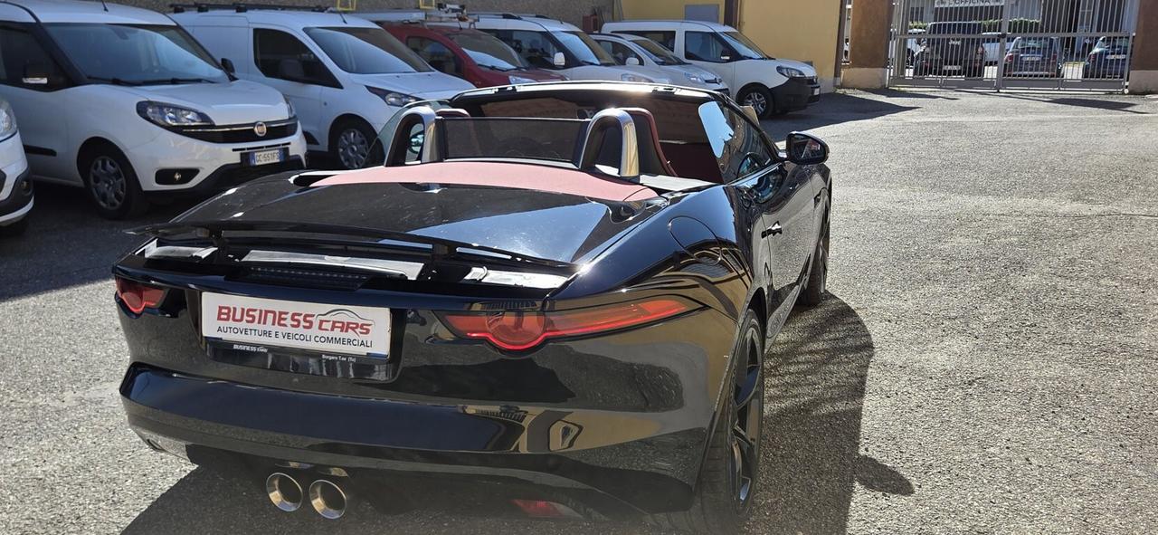Jaguar F-Type 3.0 V6 340 CV COUPE' CABRIO KM.84000 CERTIFICATI UNICO PROPRIETARIO!