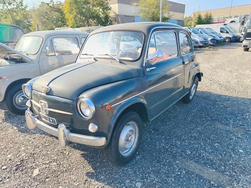 Fiat 600 D vendita in coppia Anno 1964 1968