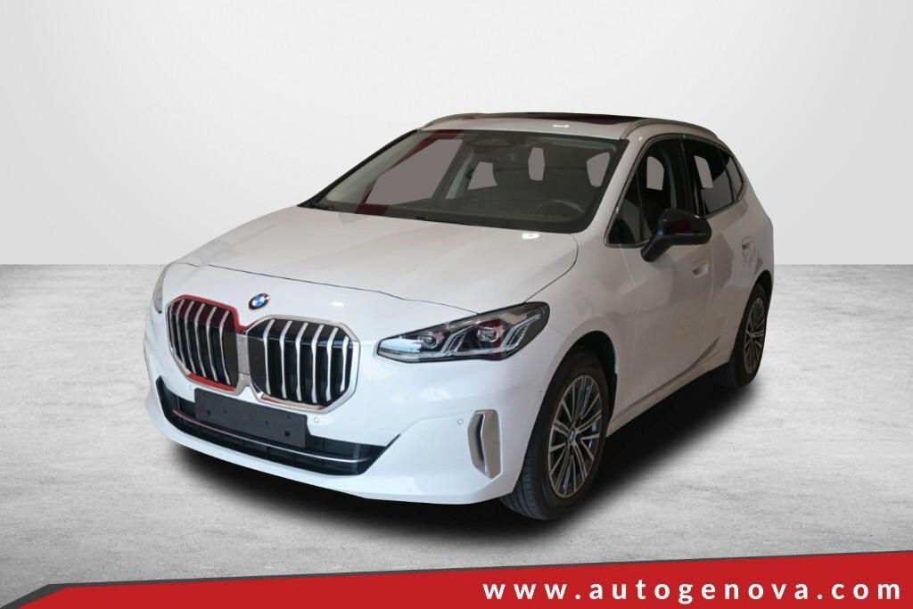 BMW 218D ACTIVE TOURER NEW 150CV STEPTRONIC BUSINESS DESIGN ( FARI LED ADATTIVI - BMW DIGITAL COCKPIT - AMBIENT LIGHTS - TETTO PANORAMICO APR. - PELLE - CRUISE - NAVI - MIRROR - PARK ASSISTANT - TELECAMERA POST. )