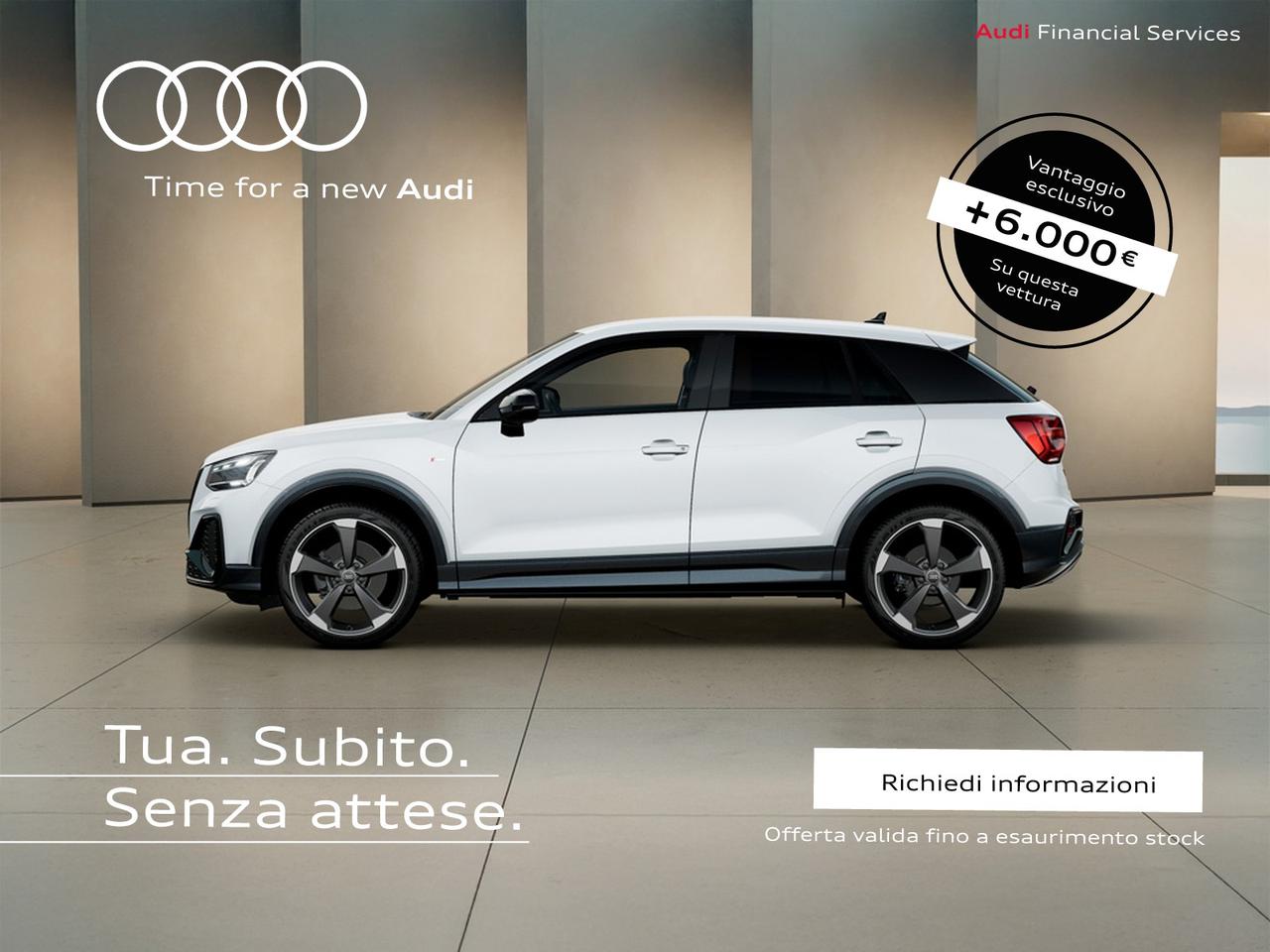 Audi Q2 35 2.0 tdi identity black s-tronic