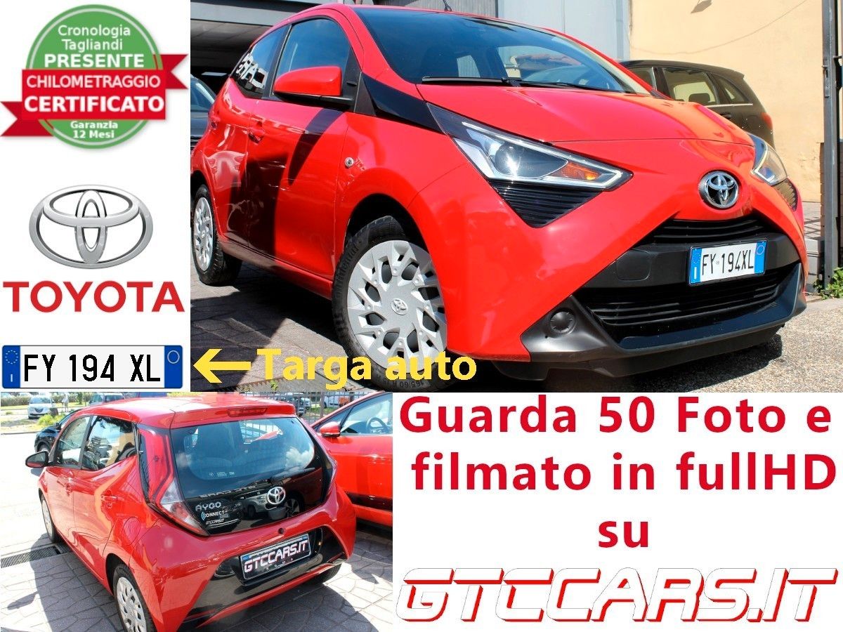 Toyota Aygo 1.0 5p X-Play AUT RetroCam RETROCAM IVA DEDUCIBILE