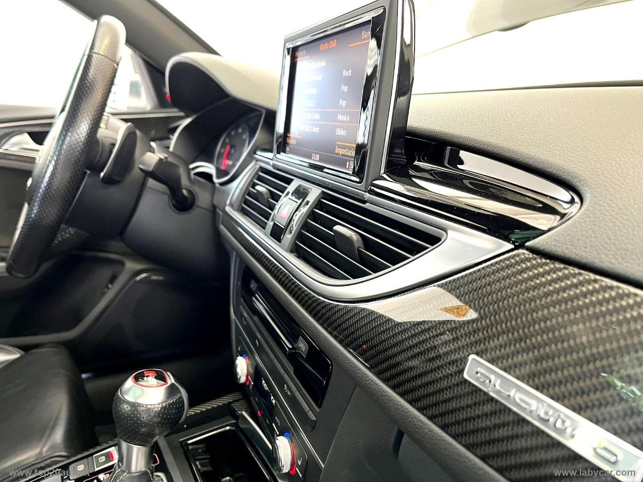 AUDI RS6 PERFORMANCE TETTO PELLE CARBOCERAMICI