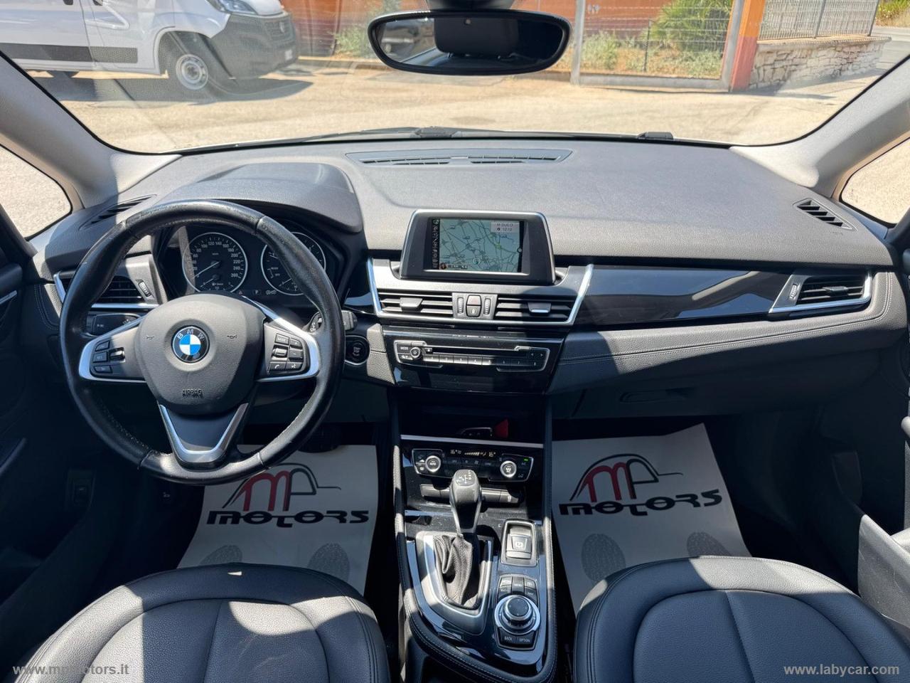 BMW 218d ACTIVE TOURER LUXURY AUTOMATICA 2.0 150CV