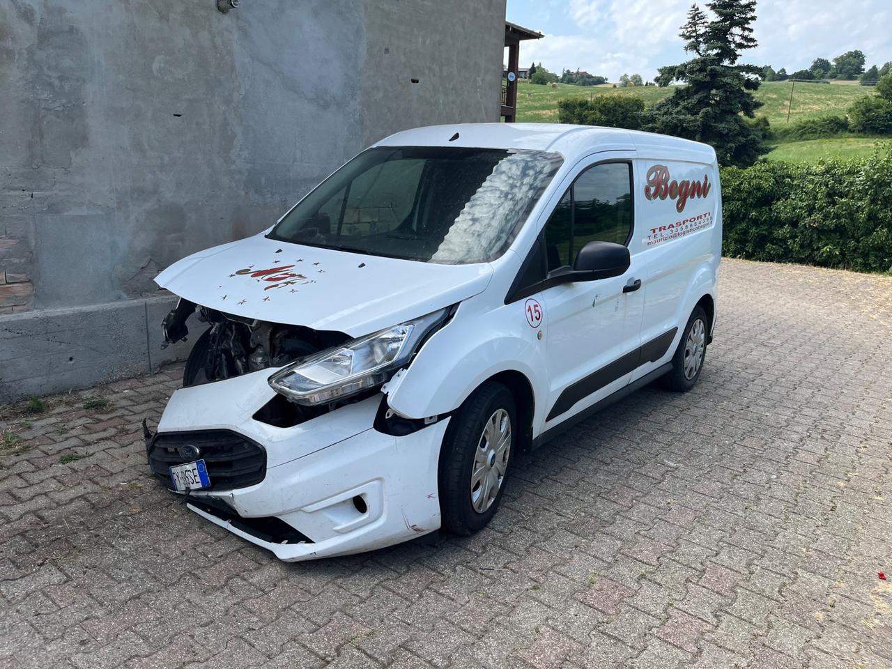 Ford Transit Connect 2019 1.5 DIESEL INCIDENTATO