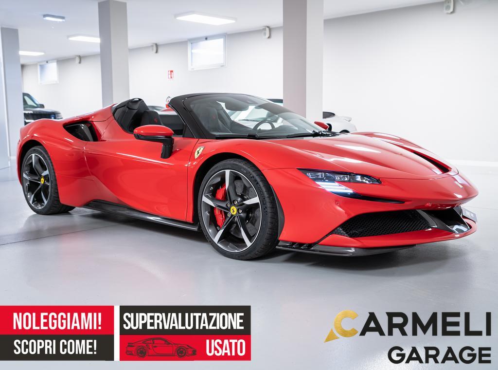 Ferrari SF90 Spider IVA ESPOSTA-CARBONIO-SOLLEVATORE ANTERIORE-PPF
