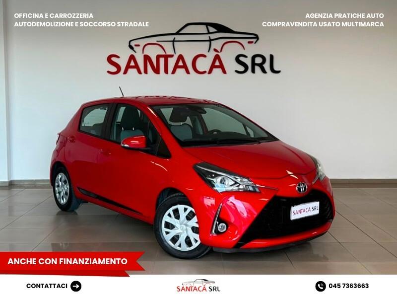 Toyota Yaris 1.0 72 CV 5 porte Active