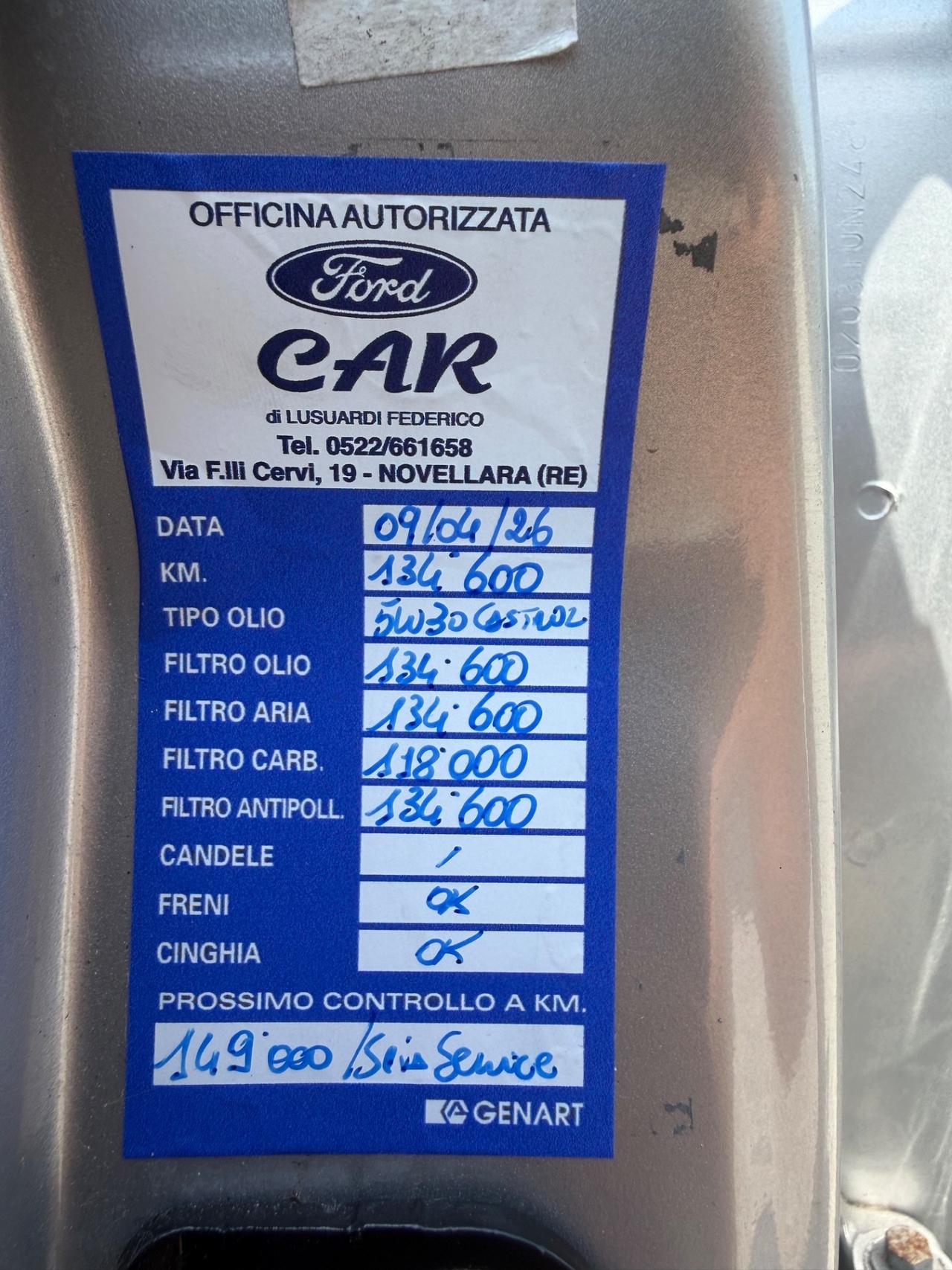 Ford Focus 1.6 TDCi (135.000KM) CERTIFICATI