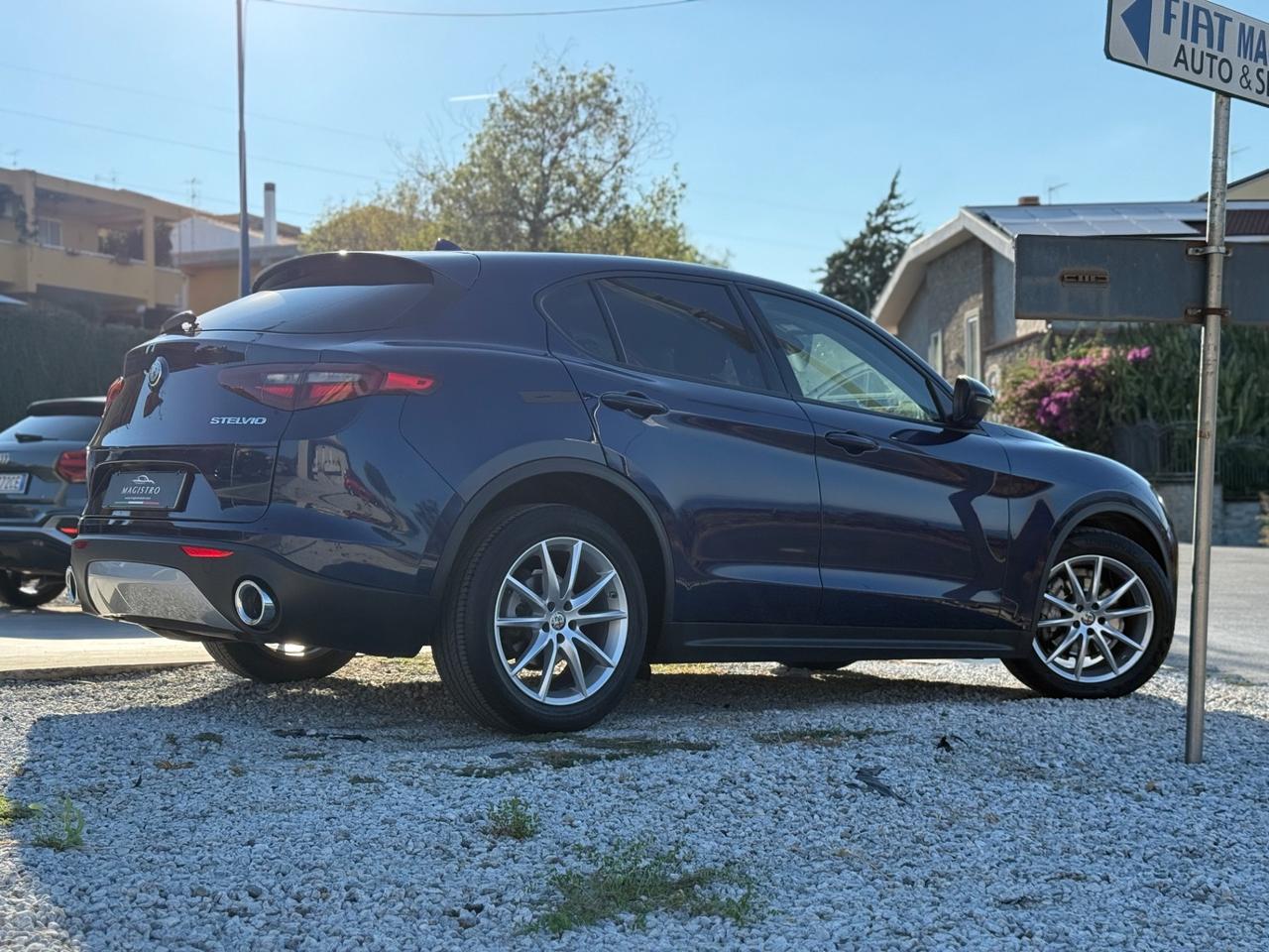 Alfa Romeo STELVIO 2.2 TD 160CV AT8 Blu Montecarlo