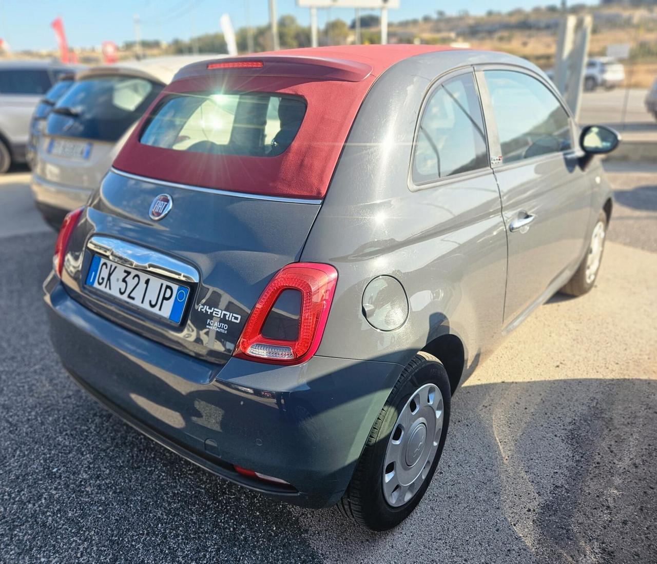 Fiat 500 CABRIO 2022 / 24 MESI DI GARANZIA OMAGGIO- IVA DEDUCIBILE -