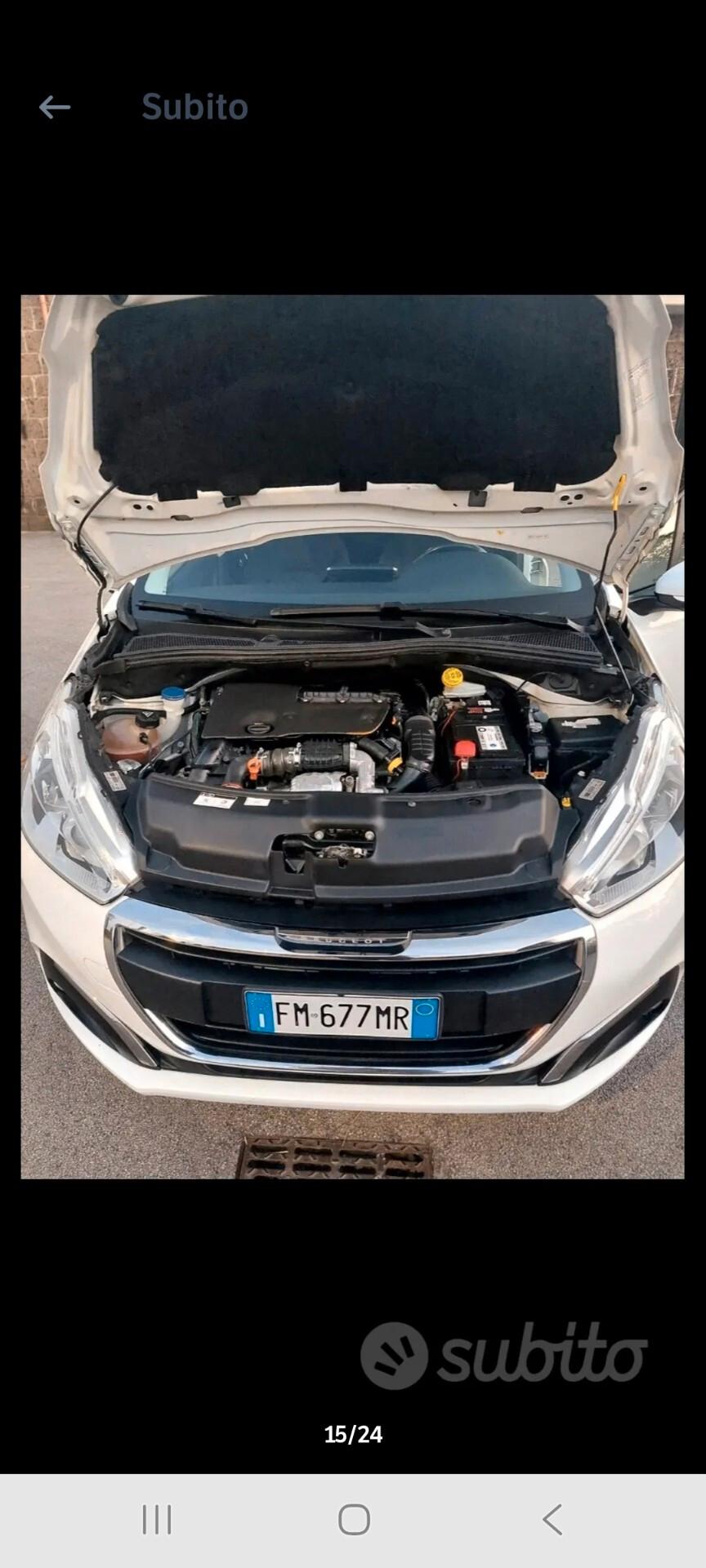 Peugeot 208 1.6 diesel 87 mila km anno 2018