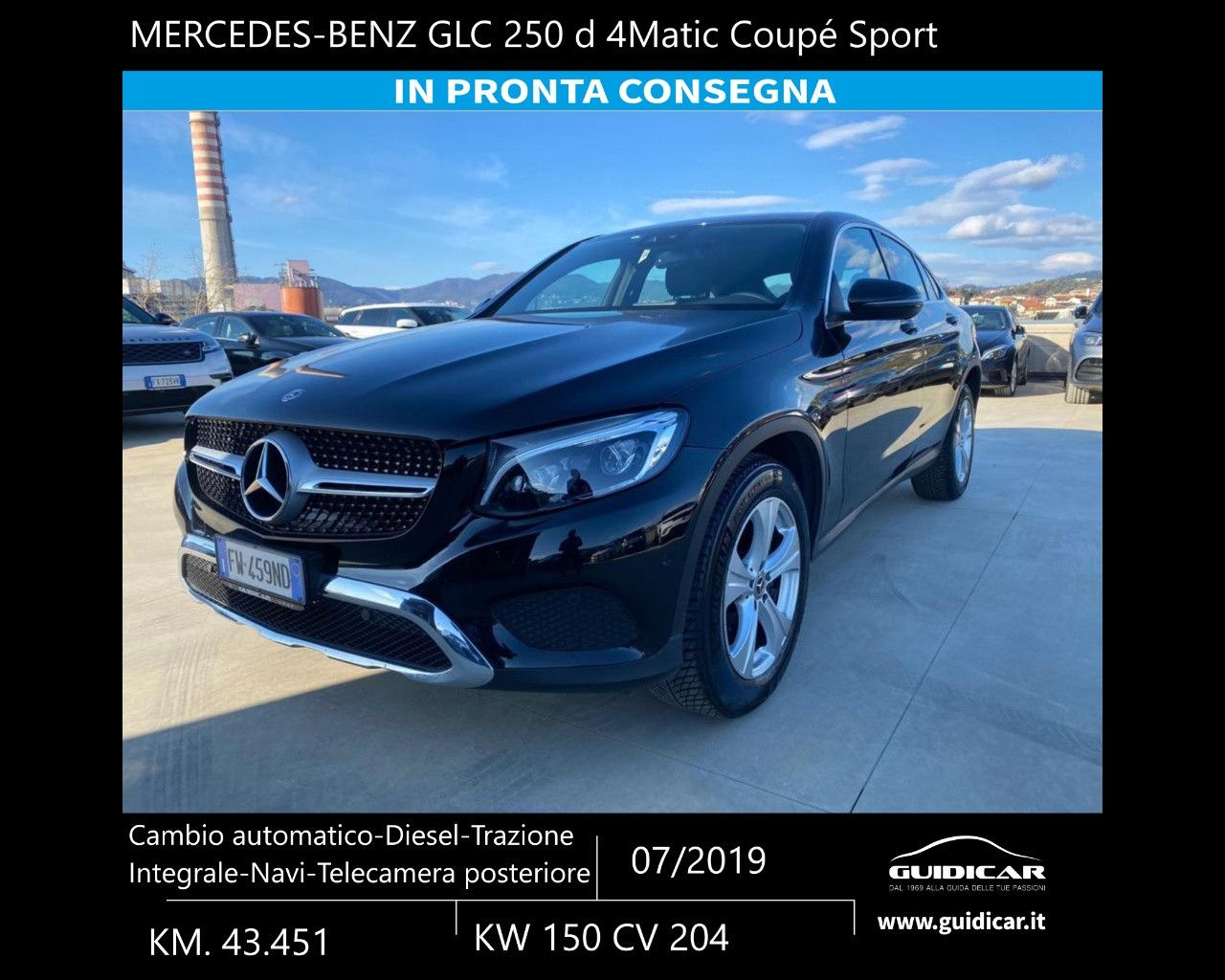 Mercedes-Benz Classe GLC Coup�� GLC 250 d 4Matic Coup�� Sport