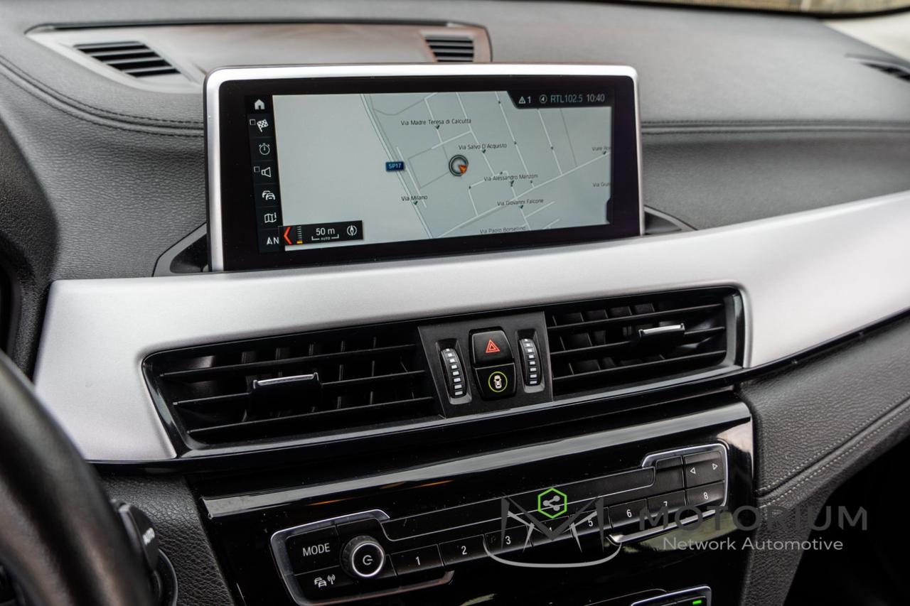 BMW X2 sDrive20i 178CV AUTOMATICA 2022 - TAGLIANDI CERTIFICATI – GARANZIA BMW 2027