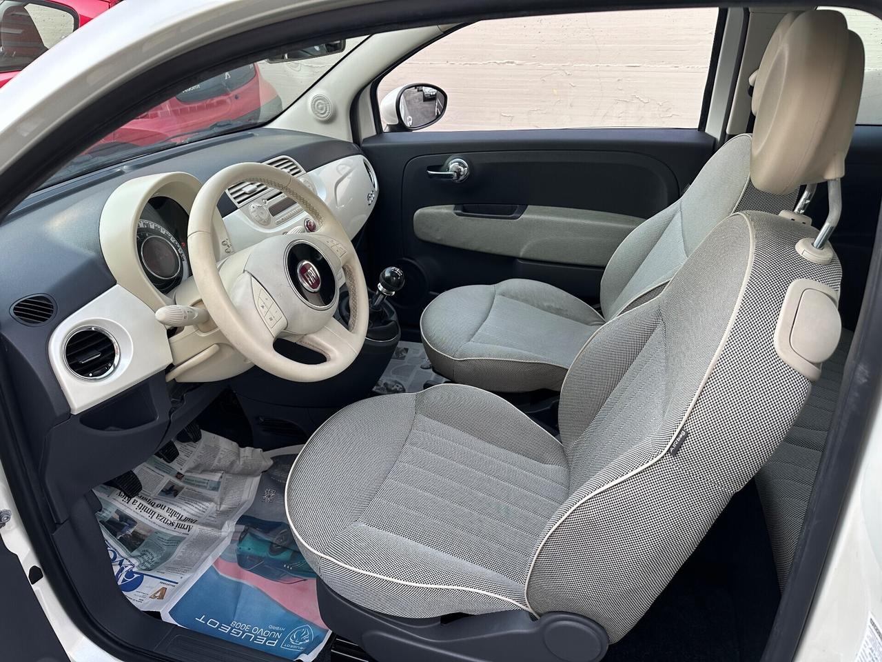 Fiat 500 1.2benz. “TETTO APRIBILE” Km80.000- 2009