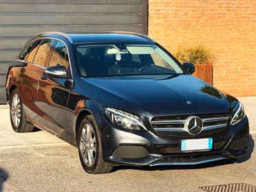 Mercedes C 220d-Navi,Led,Pelle-Full-Euro6-2015