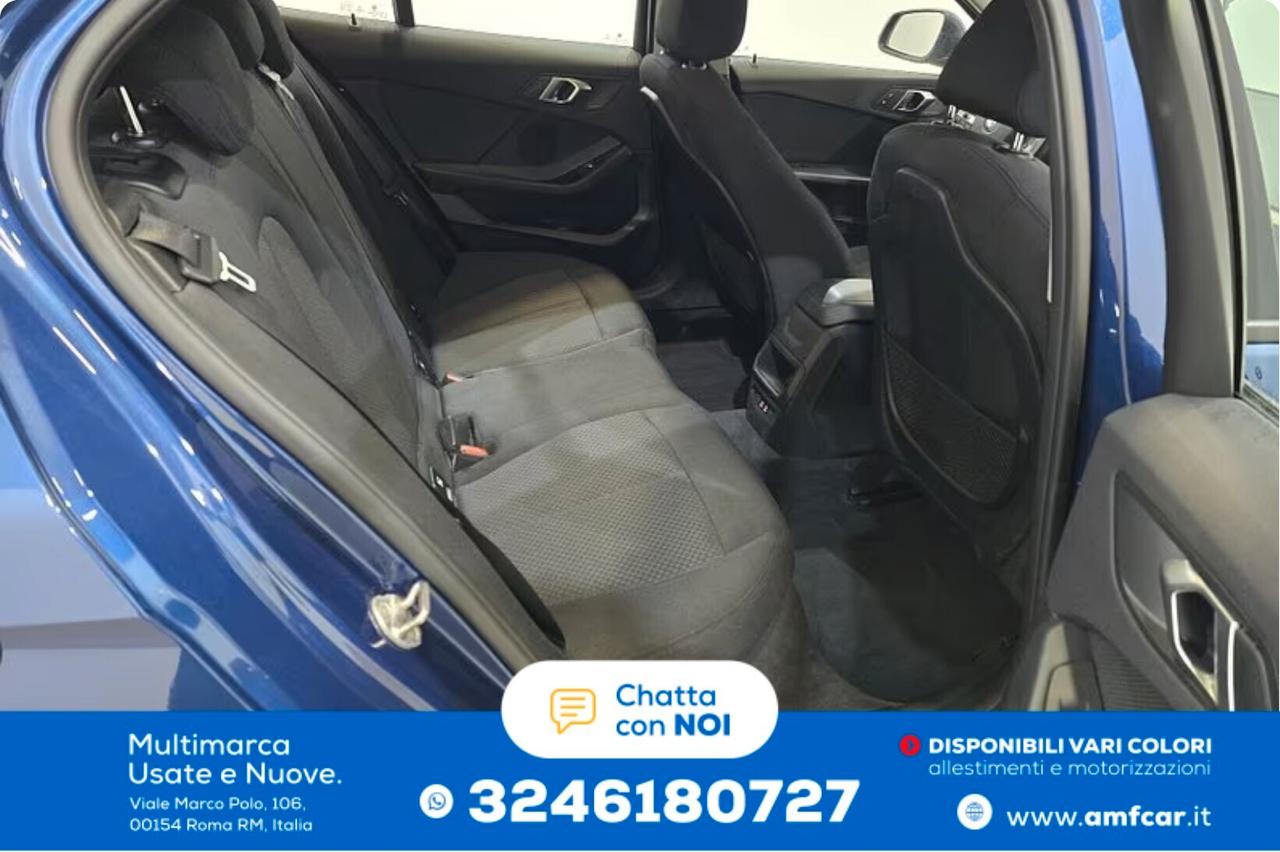 Bmw 116d 5p. Advantage cambio manuale 5 porte Navi