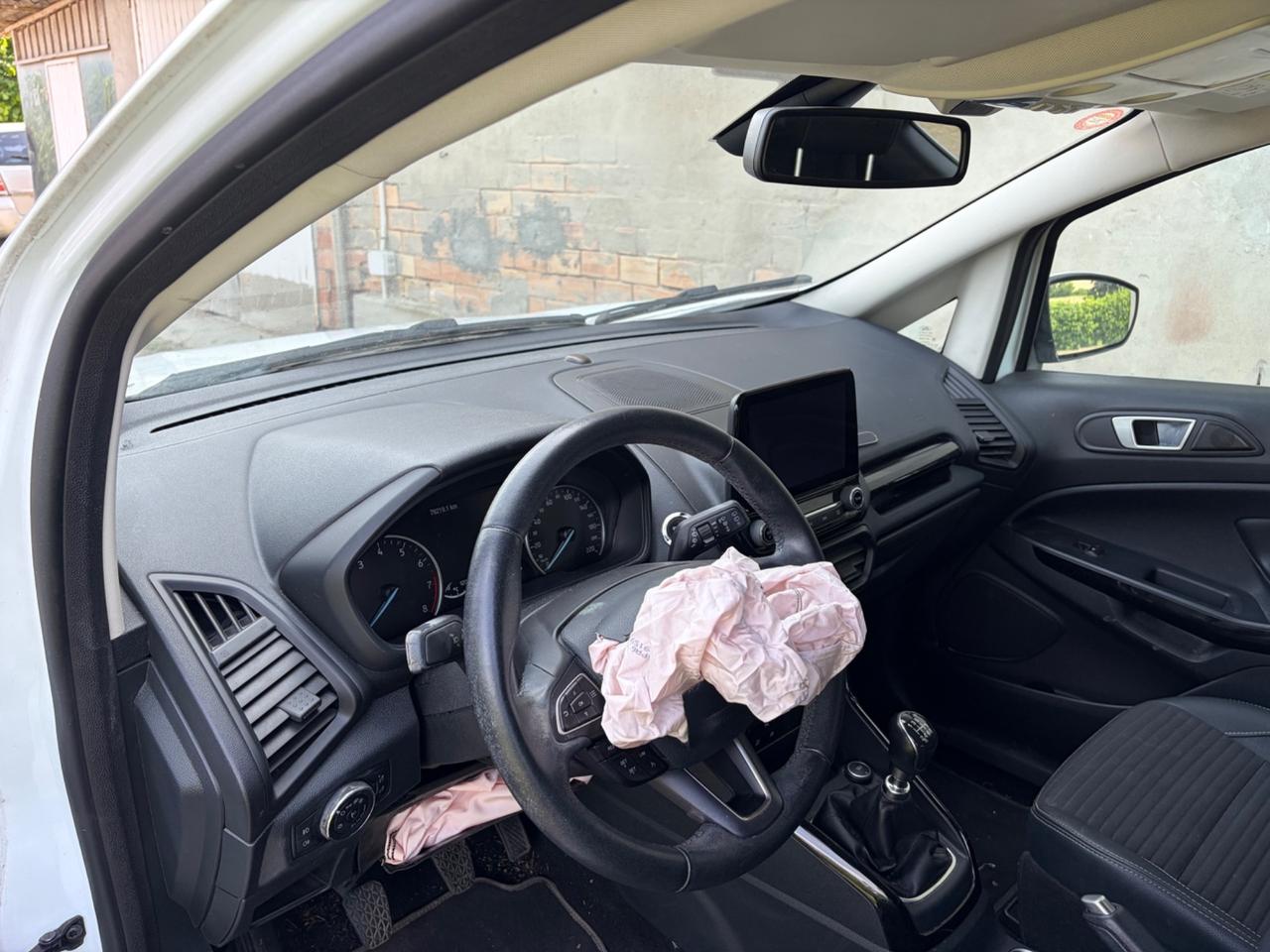 EcoSport 1.0 BENZINA 2019 79MILA KM INCIDENTATO