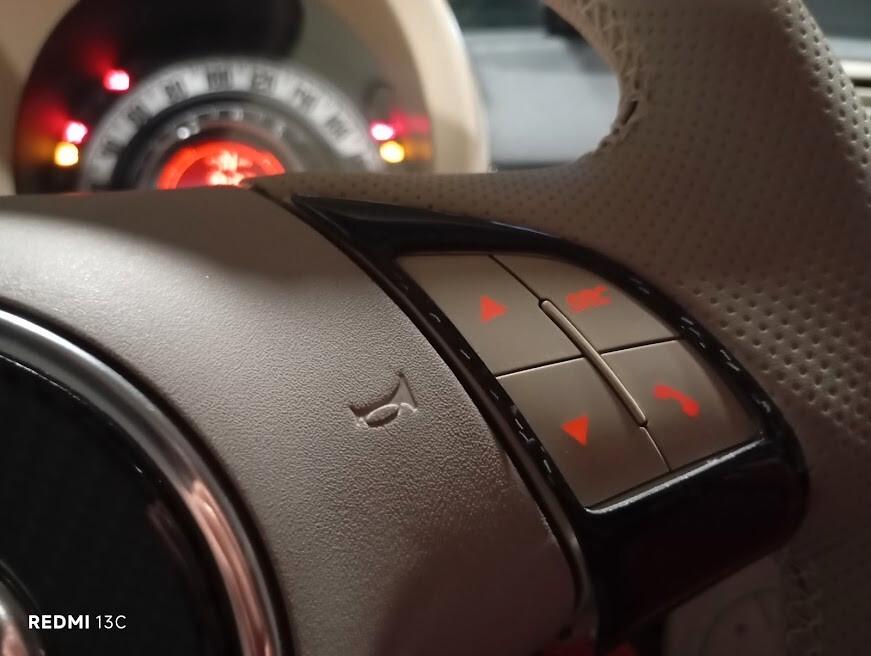 FIAT 500 DEL 2008 BENZINA CAMBIO AUTOMATICO TETTO APRIBILE