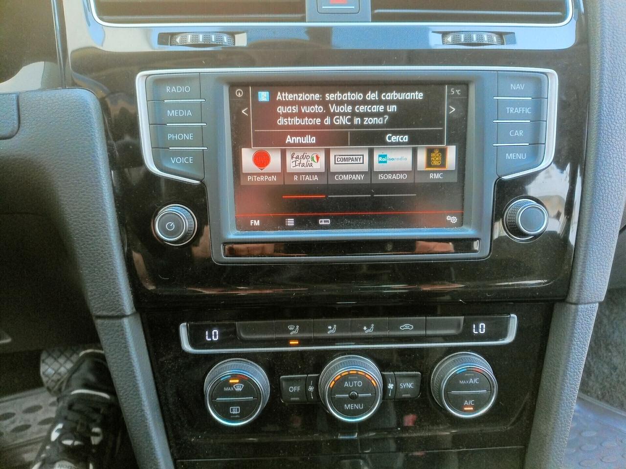 Volkswagen Golf 1.4 TGI DSG 5p. Executive BlueMotion