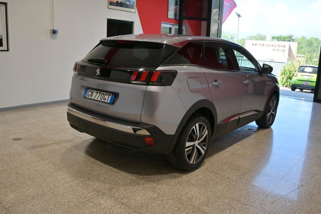 PEUGEOT 3008 1.5 BLUEHDI 130CV EAT8 SeS ALLURE ( FARI LED - I-COCKPIT - CRUISE - NAVI - MIRROR - PDC - TELECAMERA POST. - CERCHI 18 )
