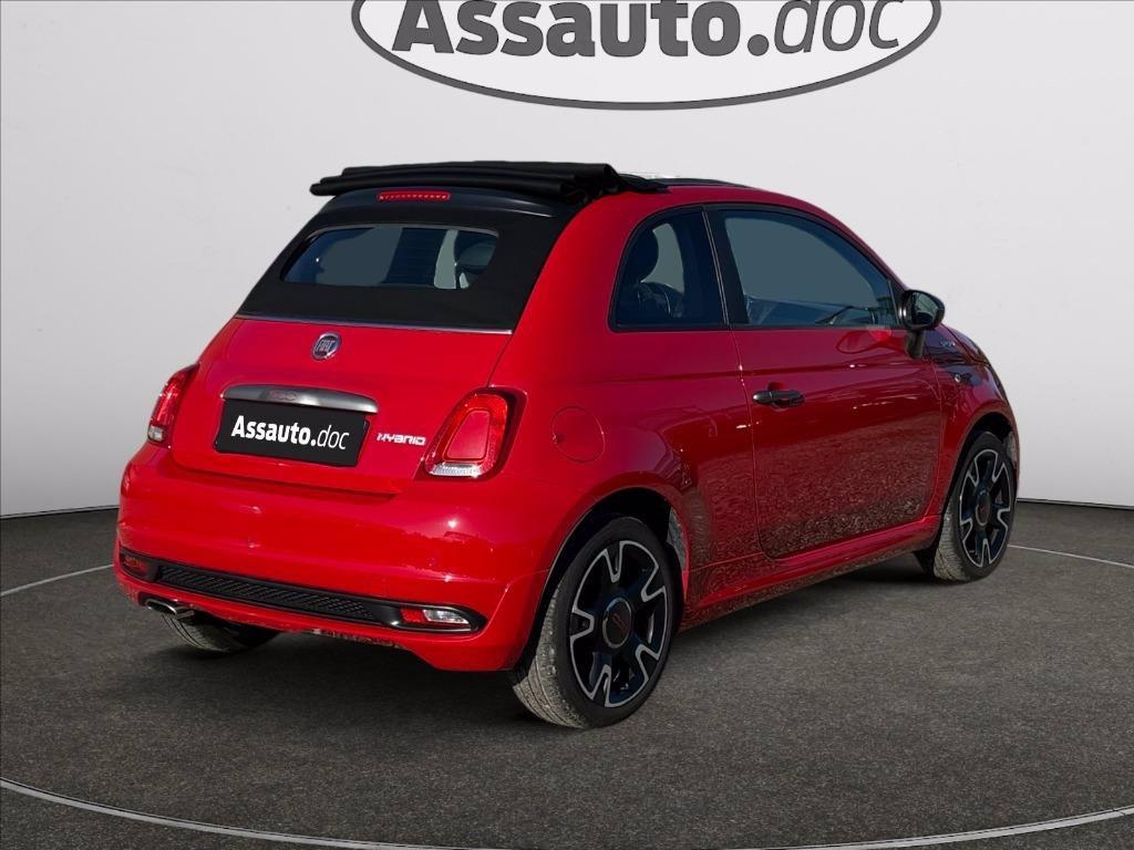 FIAT 500C 1.0 hybrid Sport 70cv del 2021