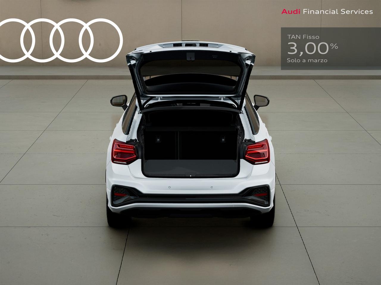 Audi Q2 40 2.0 tfsi identity black quattro s-tronic