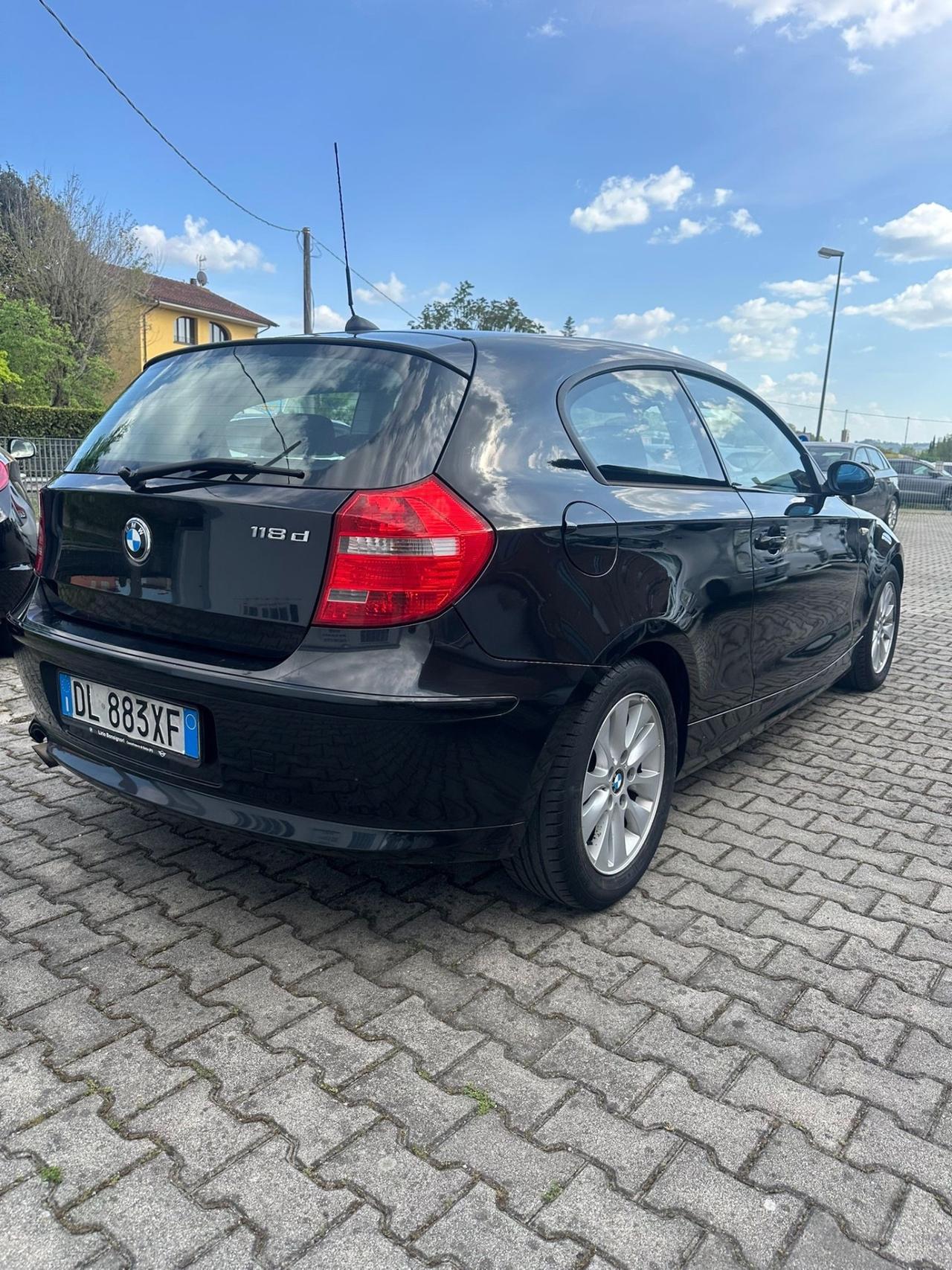 Bmw 118 118d cat 3 porte Eletta DPF