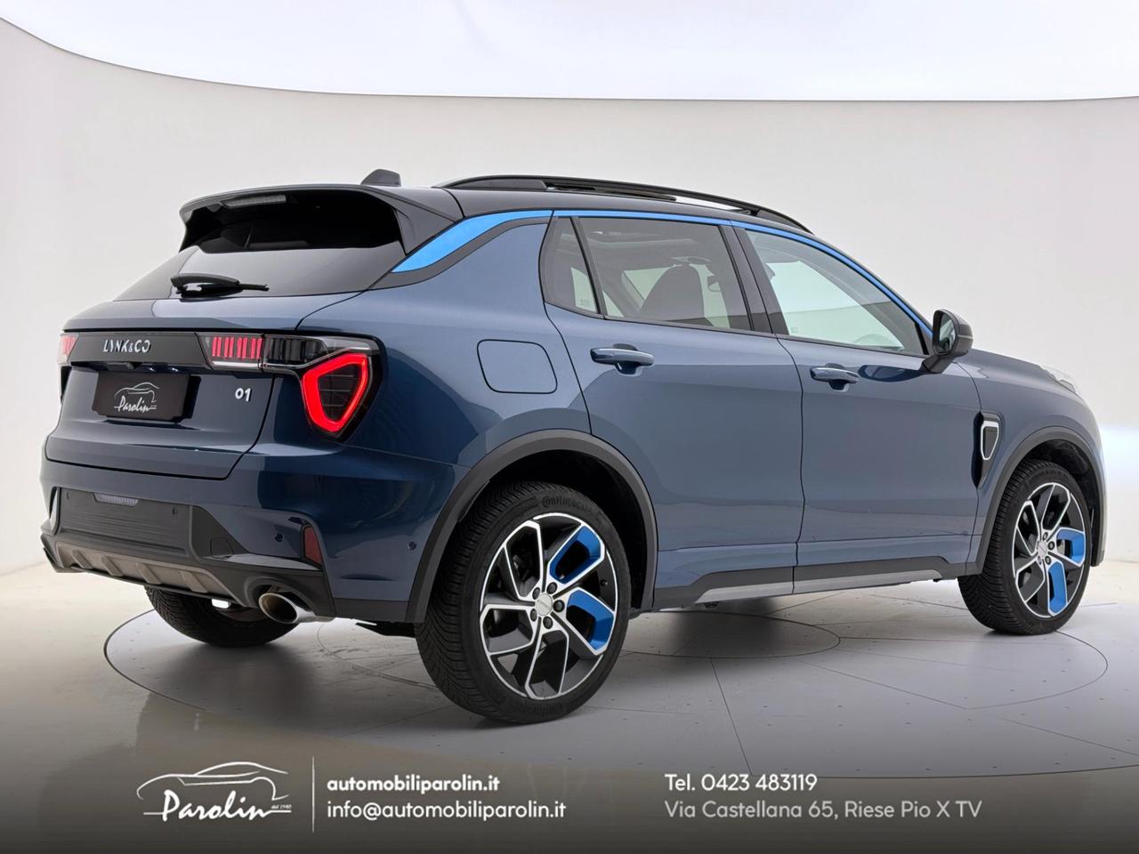 LYNK & CO 01 PHEV Prezzo REALE Tetto-CarPlay-LED-360°-20''