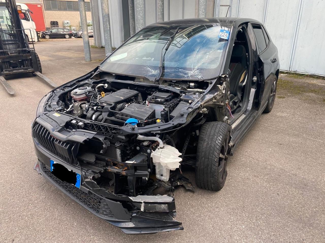 Skoda Fabia 1.0 mpi evo Monte Carlo 80cv INCIDENTATA