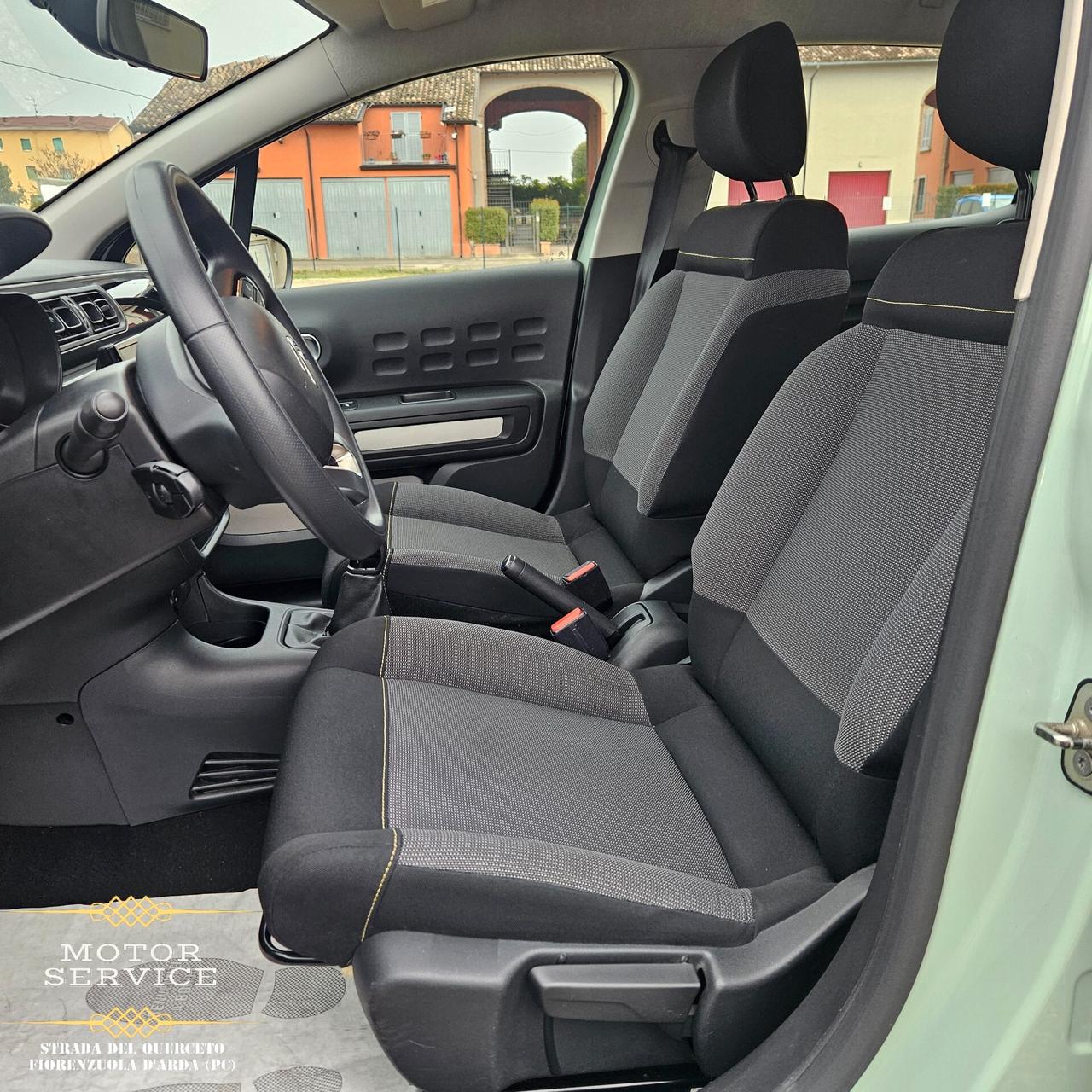 Citroen C3 verde TIFFANY 1.2 benz 66000KM DA 99€ MESE