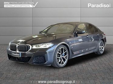 BMW Serie 5 G30 2020 Berlina LCI 520d mhev 48V Msport auto