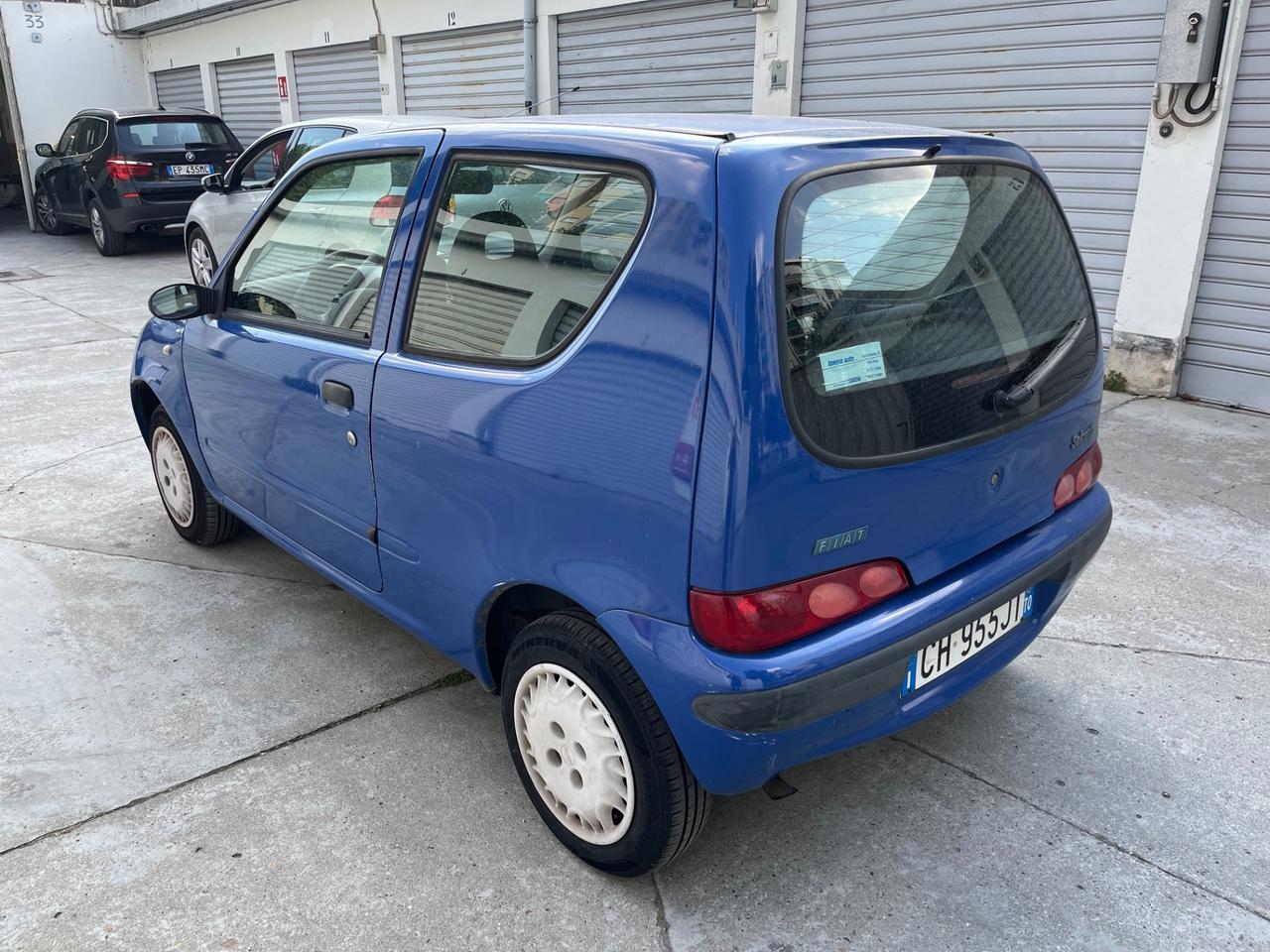 Fiat Seicento 1.1i cat con IDROGUIDA e VETRI ELETTRICI