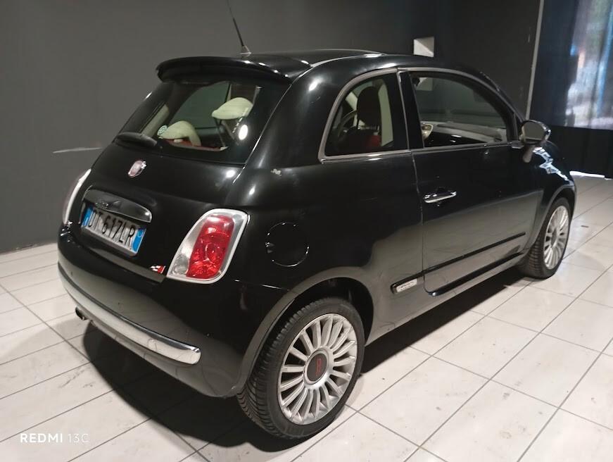FIAT 500 DEL 2008 BENZINA CAMBIO AUTOMATICO TETTO APRIBILE