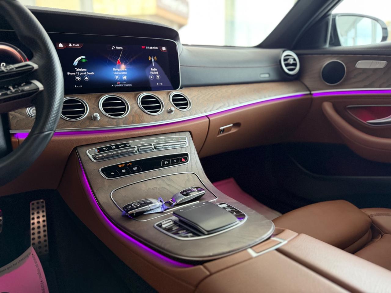 M.B E 300 d 4Matic 265cv Premium Plus PELLE TABACCO