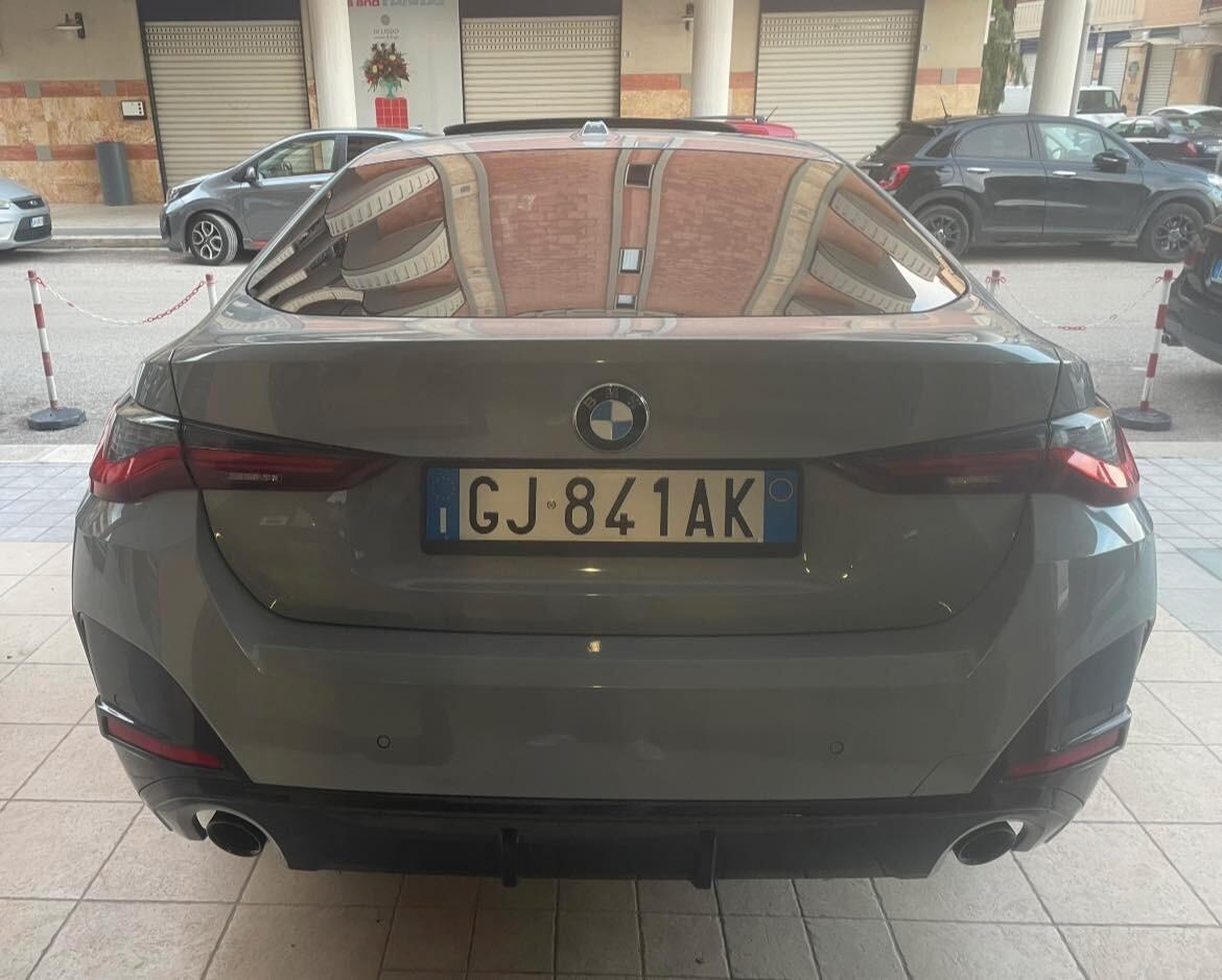 Bmw 420d GC xdrive 48V Msport TETTO NAVY PELLE 19' LED 360