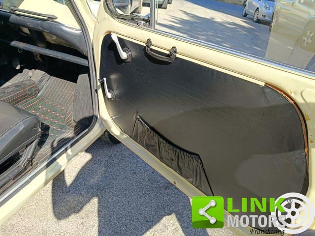 FIAT 600 D FANALONA LIBRETTO E TARGHE ORIGINALI