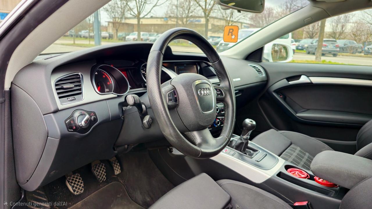 Audi A5 2.7 v6 cambio manuale unico proprietario garantita 12 mesi